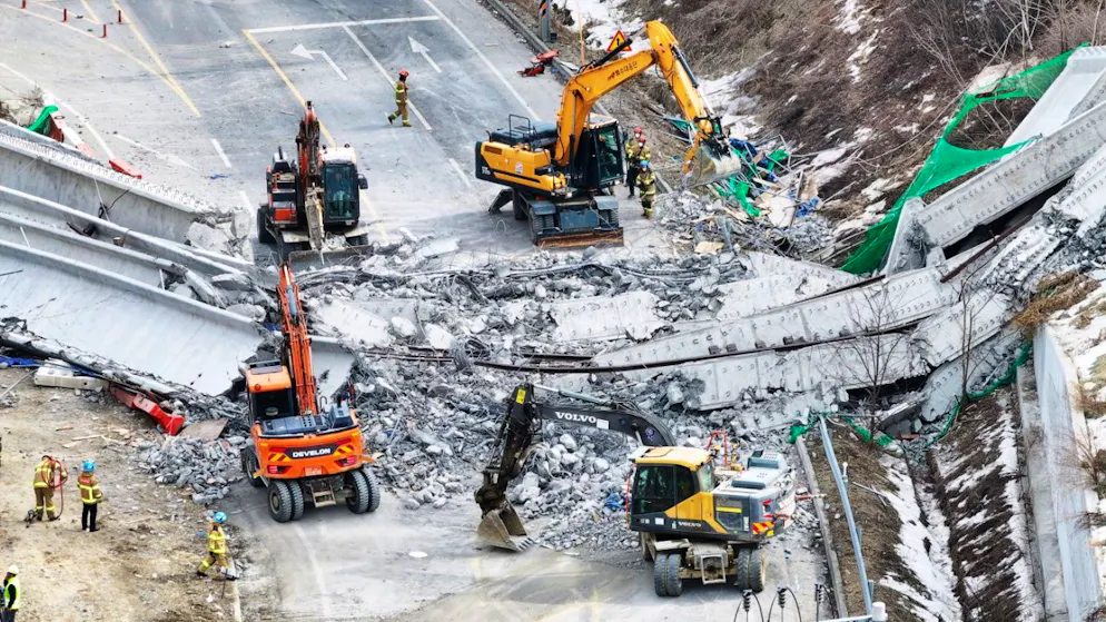 Das Unglück ereignete sich in Anseong, etwa 65 Kilometer südlich der Hauptstadt Seoul.