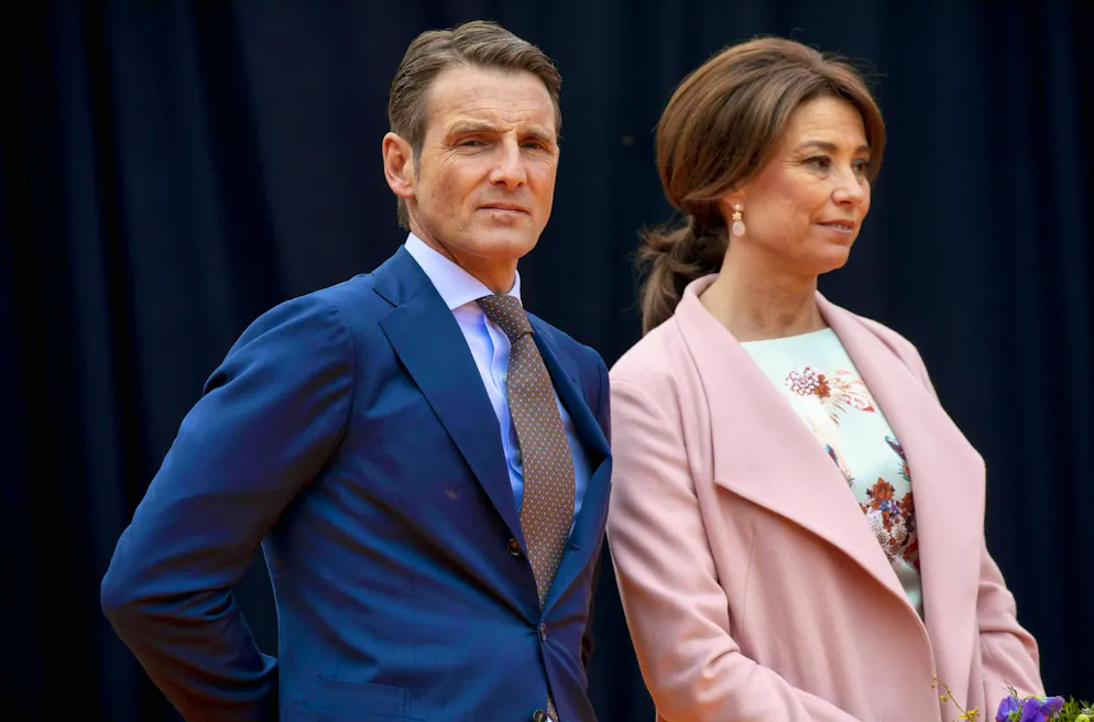 Prince Maurits is the eldest son of Princess Margriet of the Netherlands and therefore a member of the royal family. He married Marilène in 1998.