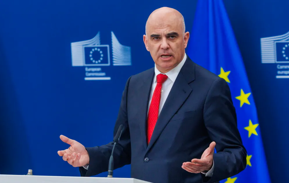 «Quand un Etat membre en agresse un autre et ne respecte pas ses obligations, cela doit avoir des conséquences. Aujourd’hui, on ne voit pas comment imaginer un retour», a déclaré Alain Berset. (archives)