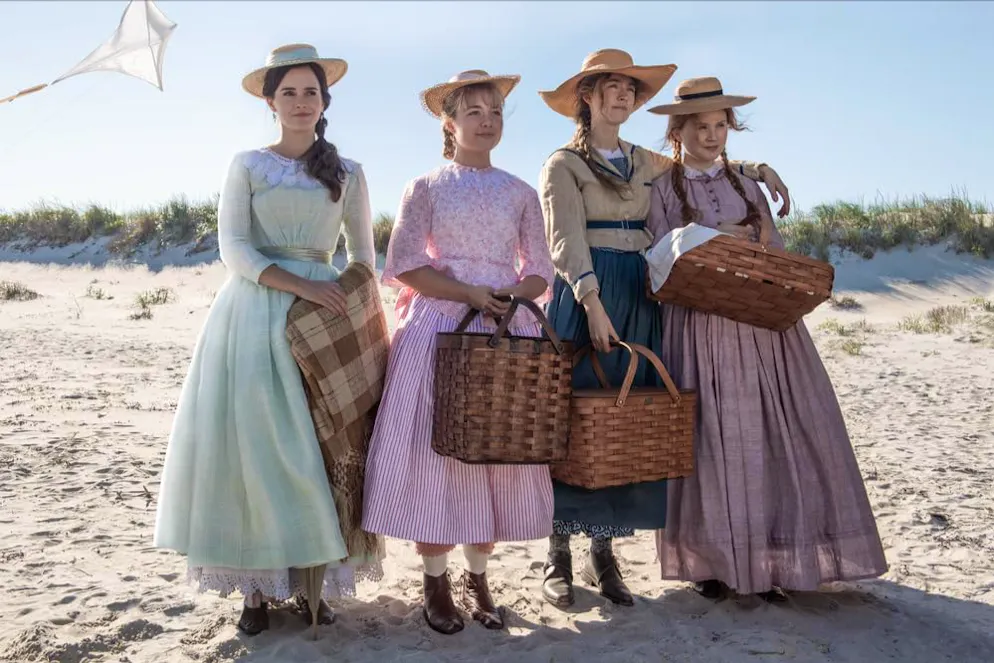 Weltfrauentag - 6 Heldinnen. Emma Watson, Saoirse Ronan, Florence Pugh, and Eliza Scanlen in der Romanverfilmung «Little Women»