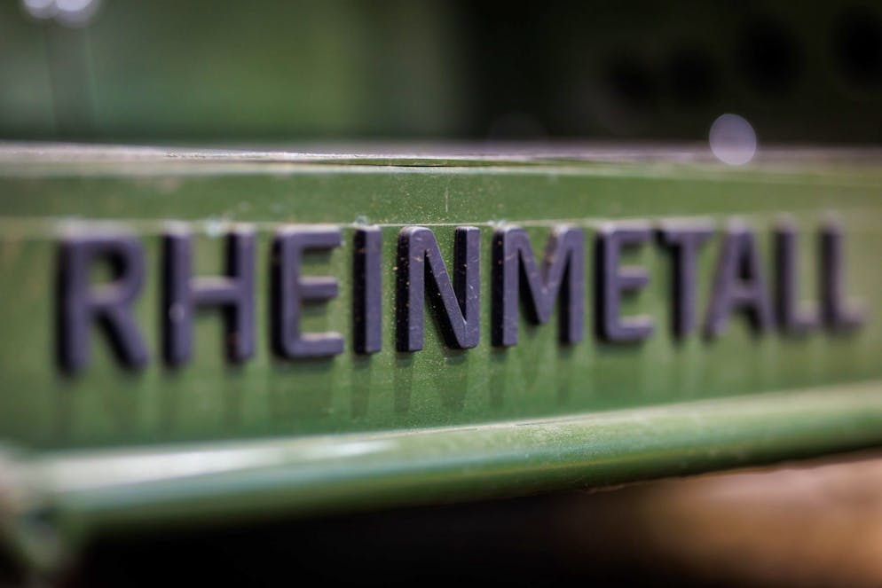 Rheinmetall-Aktien sind am Montag besonders gefragt