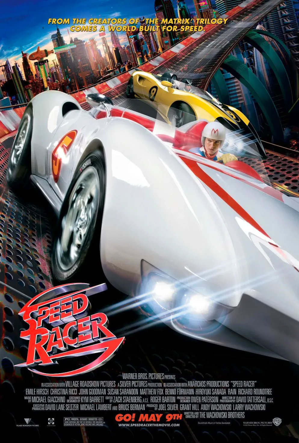 Als der Film Speed Racer 2008 auf dem Markt kam, waren die Elektroautos noch in den Kinderschuhen.