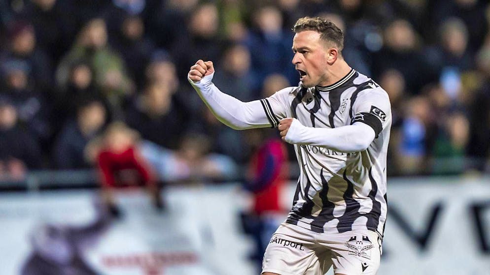 In the end, Xherdan Shaqiri was still able to celebrate at Etoile Carouge