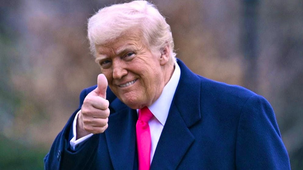 Donald Trump a Washington il 22 febbraio