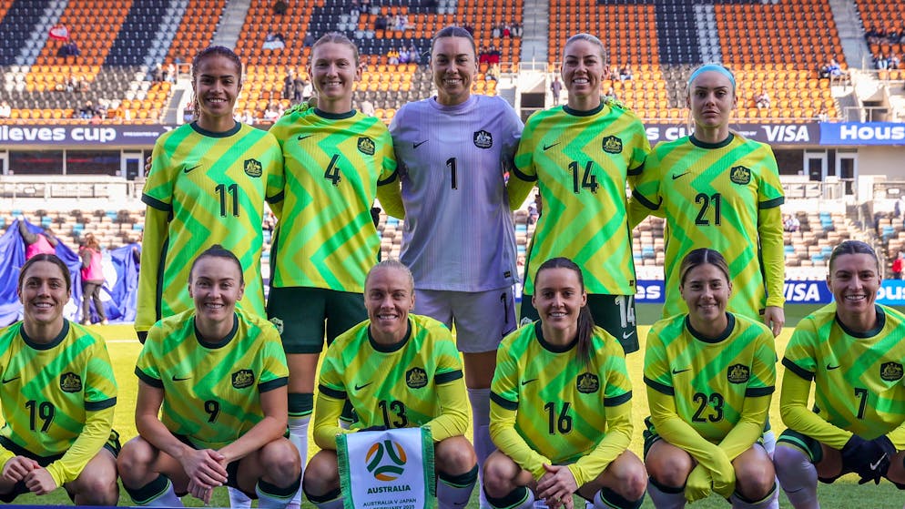 Das Frauen-Fussballnationalteam Australiens verlor beim «SheBelieves Cup» alle drei Spiele.
