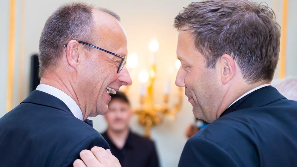 «Wir können nicht bis zum Frühsommer warten»: Friedrich Merz (links) und Lars Klingbeil werden die Koalitionsverhandlungen in Berlin führen.