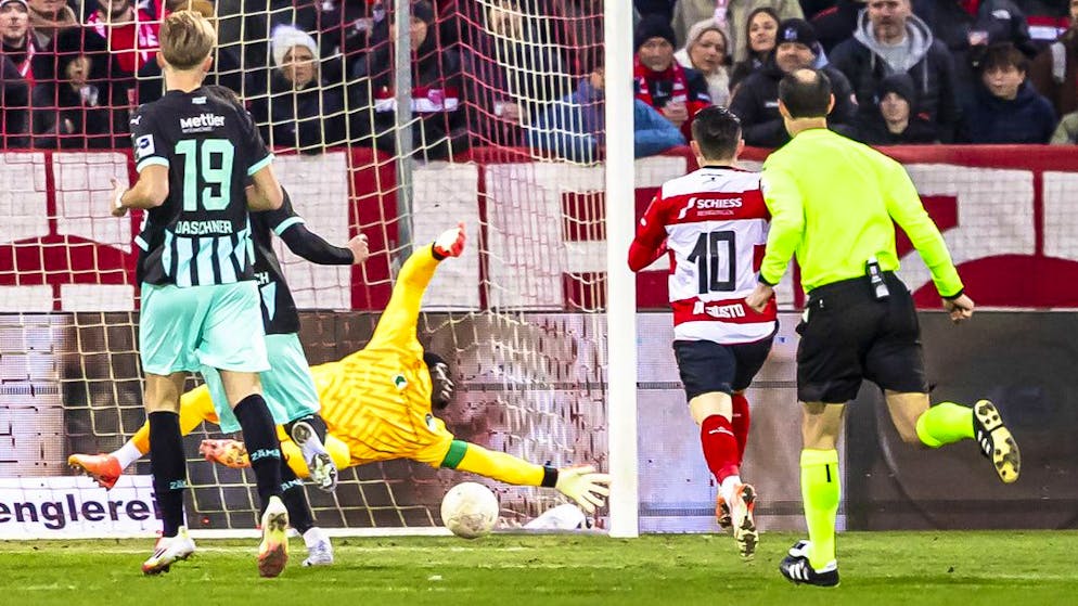 Wichtige Punkte im Abstiegskampf. Winterthur schickt St.Gallen mit 4:0-Packung nach Hause