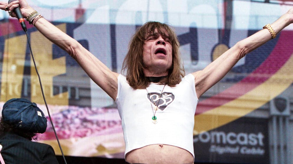 David Johansen bei einem Konzert in Baltimore im Jahr 2005. 