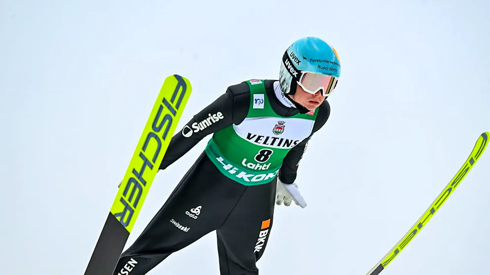 Zur eigenen Überraschung erstmals an der WM dabei: Kombinierer Pascal Müller