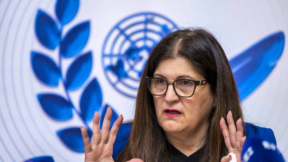 Palestinian Deputy Foreign Minister Varsen Aghabekian welcomes the international conference to be held in Geneva on March 7.