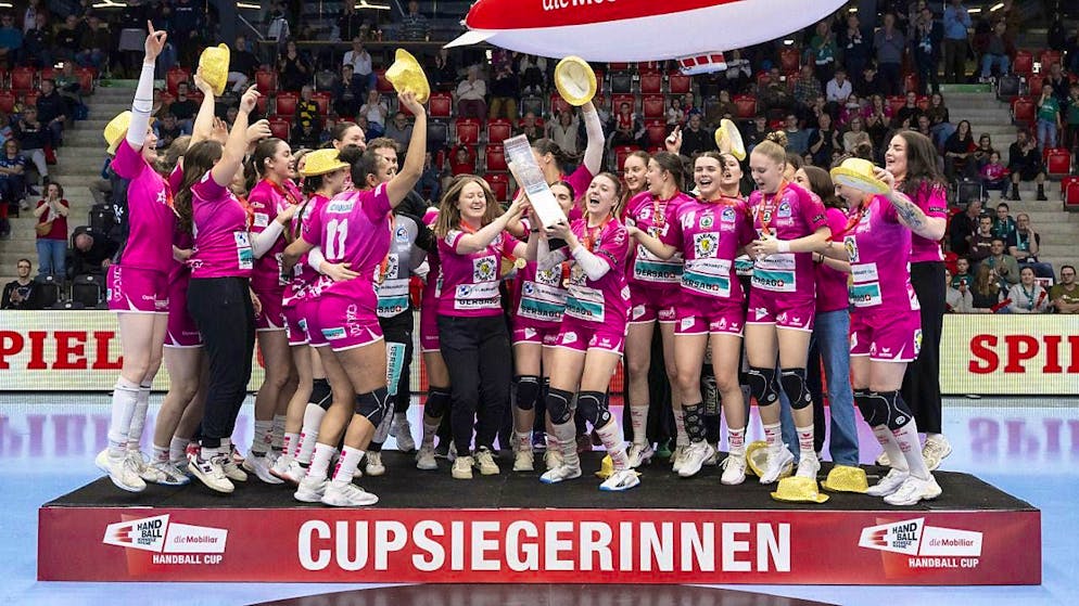 The Spono Eagles Nottwil win the women's cup final in Gümligen after losing the last three cup finals.