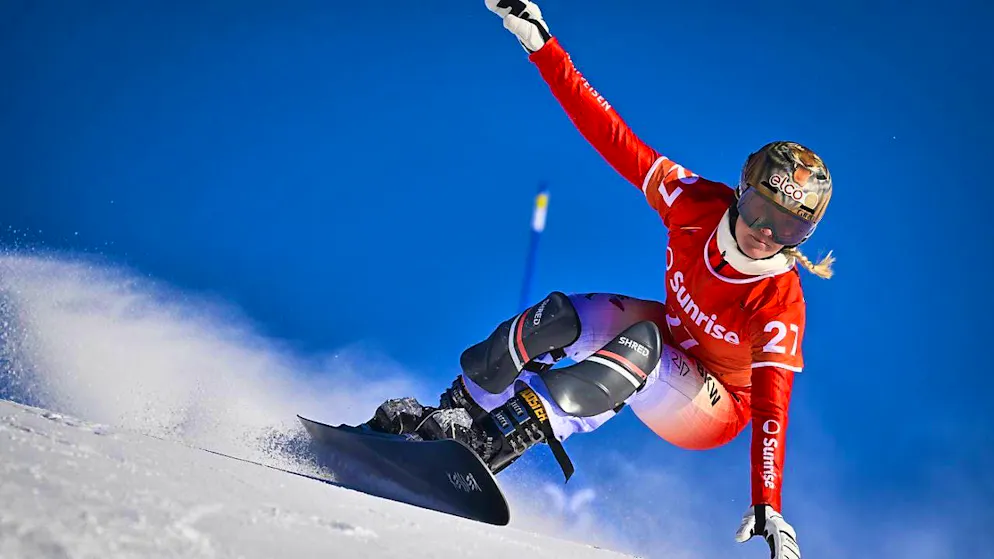 Julie Zogg finishes on the podium in Krynica-Zdroj.