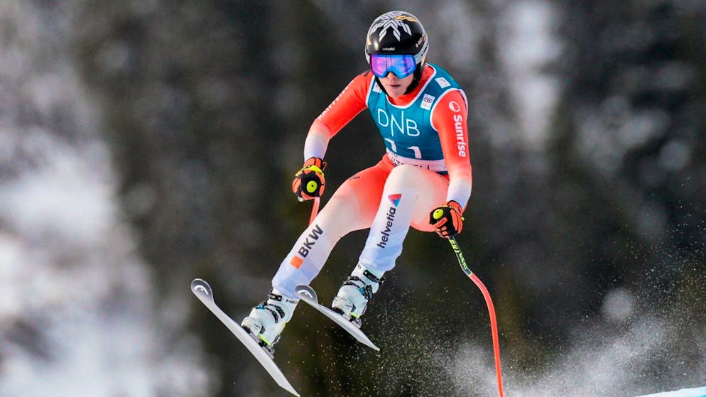 2nd downhill in Kvitfjell. Gut-Behrami and Suter miss out on podium despite improvement - Aicher takes first World Cup victory