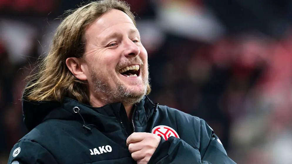 Bo Henriksen liegt mit Mainz im Moment auf einem Champions-League-Platz