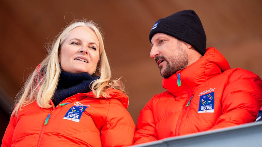 Gemeinsam sind wir stark: Mette-Marit und Haakon von Norwegen trotzen während der nordischen Ski Weltmeisterschaften in Trondheim den familiären Problemen.