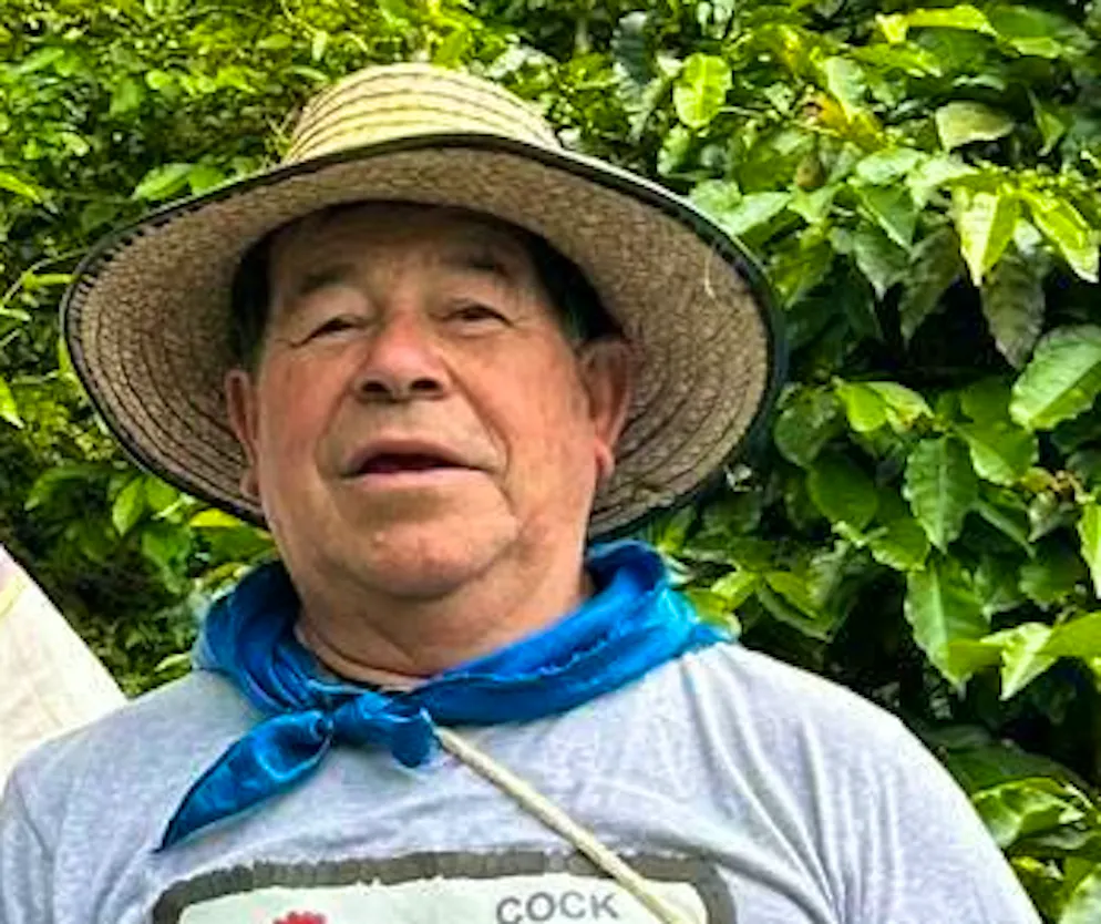 Farm owner Don Jaime likes to show his paradise to tourists.