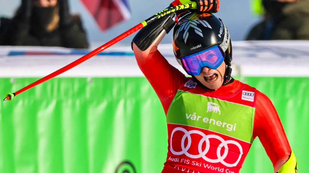 Super-G in Kvitfjell. Gut-Behrami rast nach starker Aufholjagd aufs Podest – Brignone gewinnt