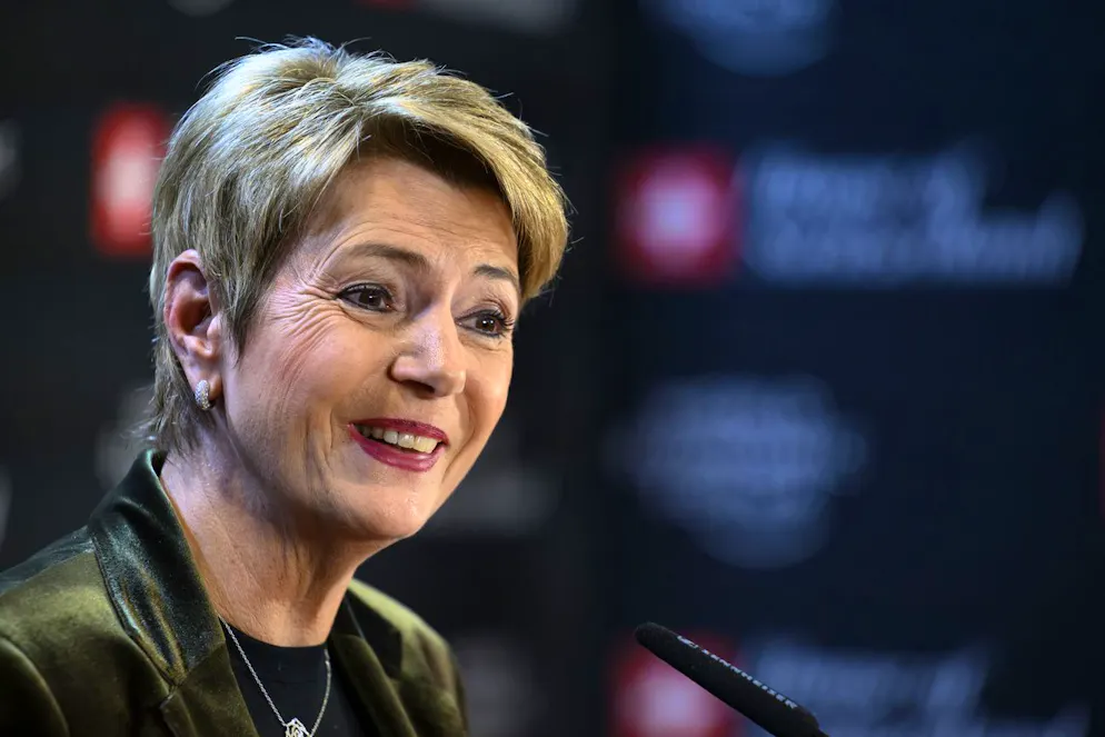 La presidente della Confederazione Karin Keller-Sutter.