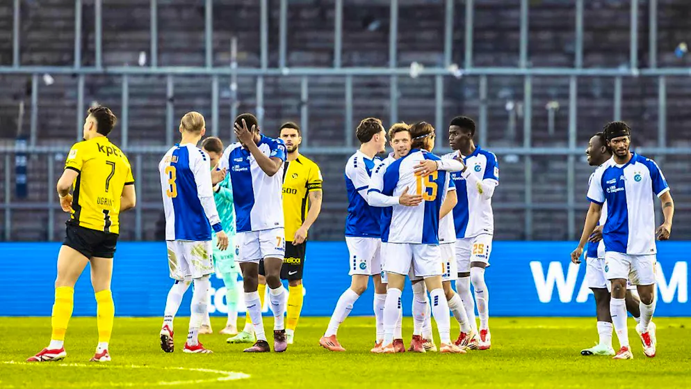 Sonny Kittel scores his first goal for GC