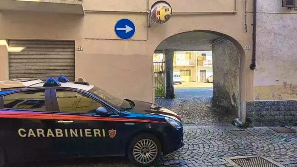 Police secure crime scene.