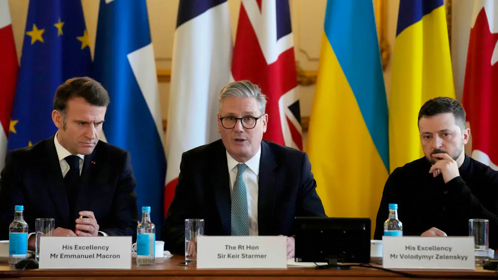 Westliche Staats- und Regierungschefs sowie die Spitzen von EU und Nato kamen in London zu einem Ukraine-Gipfel zusammen. 