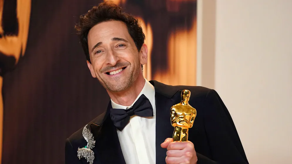Adrien Brody wurde am vergangenen Wochenende zum zweiten Mal als bester Hauptdarsteller mit einem Oscar ausgezeichnet.