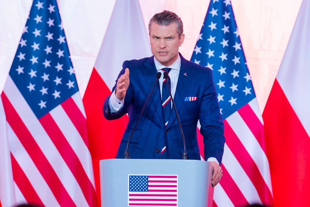 US-VVERTEIDIGINGSINISTER PETE HEGSETH RICHTET den FOKUS AUF den Kampf Gegen Kartelle im nachbarland. 