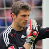 epa02659642 (FILE) A file picture dated 08 May 2010 shows Bayern Munich's German international goalkeeper Hans Joerg Butt giving instructions to his defence during the German Bundesliga soccer match against Hertha BSC Berlin at Olympic stadium of Berlin, Germany. Joerg Butt is to retire at the end of the season to head Bayern Munich's junior training centre, media reports said on 29 March 2011. Butt, 36, who won four caps for Germany, was a member of the national squad at the 2010 World Cup. EPA/JENS WOLF