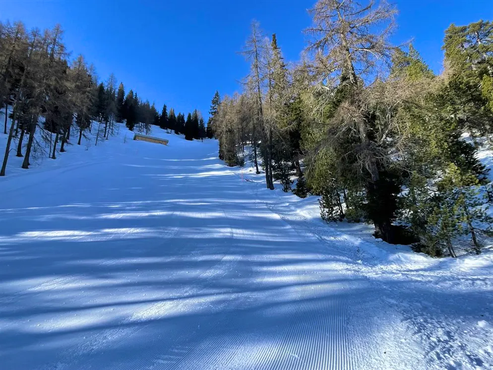 Die Frau verstarb auf dieer Piste. 