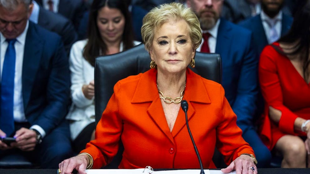 Viel Ahnung vom Wrestling, wenig Erfahrung im Bildungsbereich: Amerikas neue Bildungsministerin Linda McMahon. (Archivbild)