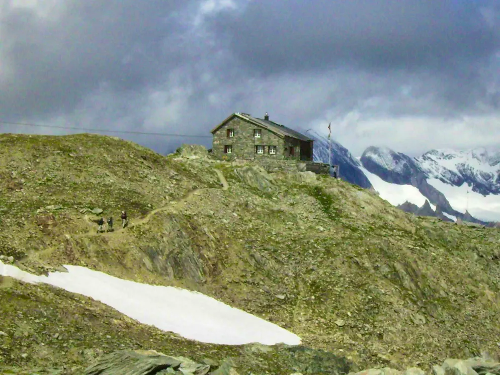 The Cavardiras hut was built in 1928 and extensions were added in 1974.