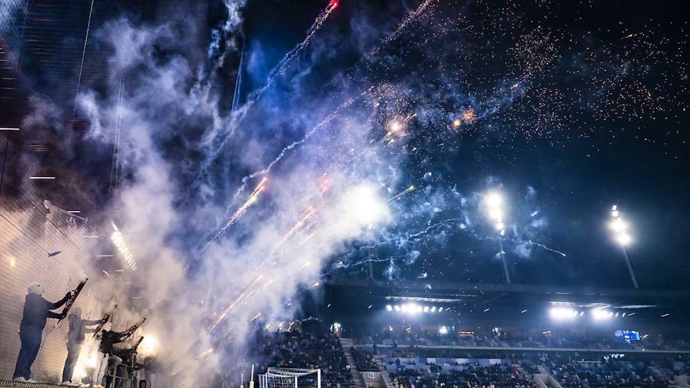 Les débordements samedi dernier lors du match entre Lausanne-Sport et Servette ont été sanctionnés (archives).