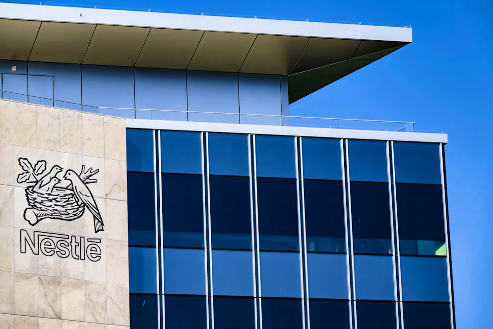 Nestle is currently supporting the SMI. (archive picture)