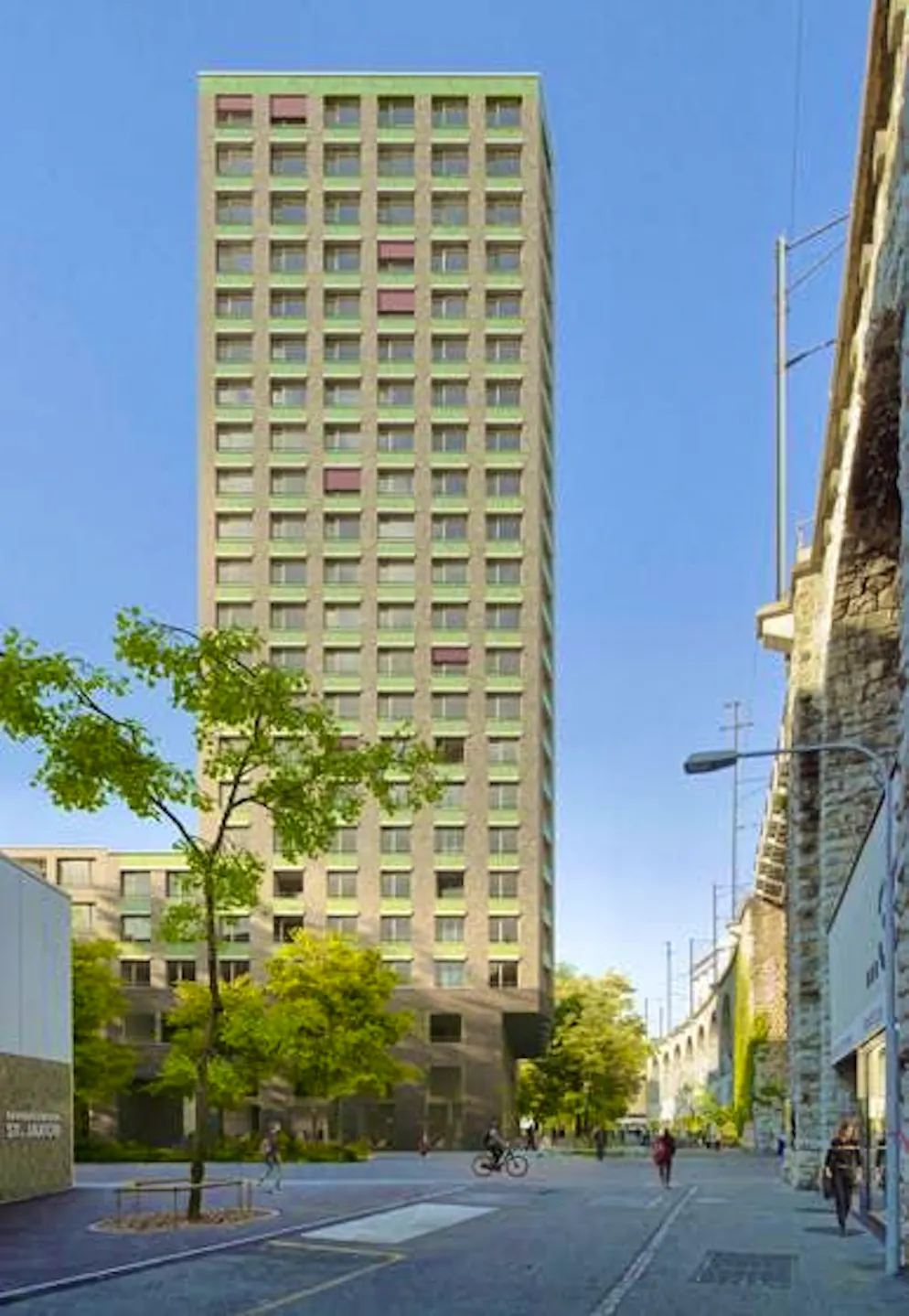 This is what the tower on the Heinrich site should have looked like one day. 