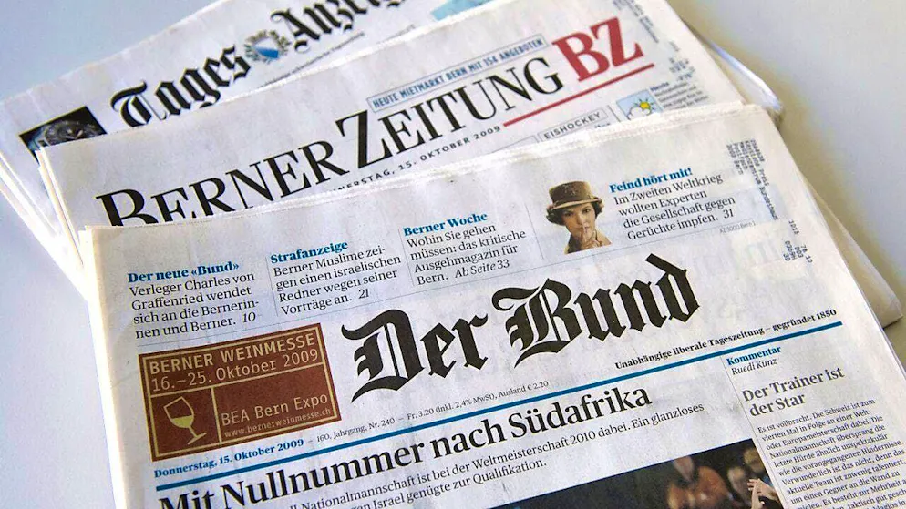 The federal government will increase the discounts for the delivery of daily and weekly newspapers in the regional and local press by CHF 10 million. (archive picture)