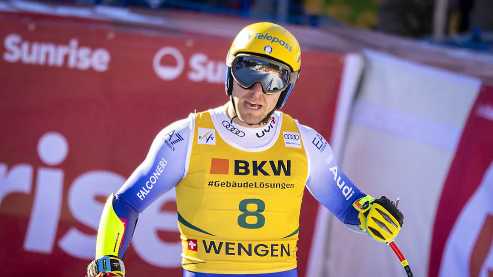 Mattia Casse ist im ersten Training zu den Weltcup-Abfahrten in Kvitfjell schwer gestürzt