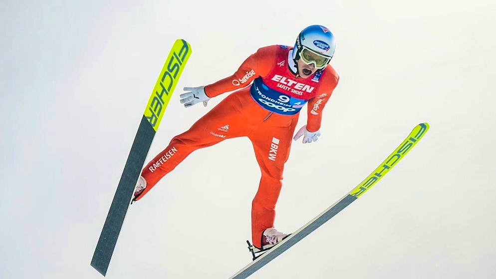 Gregor Deschwanden did not make it to the final with the Swiss team