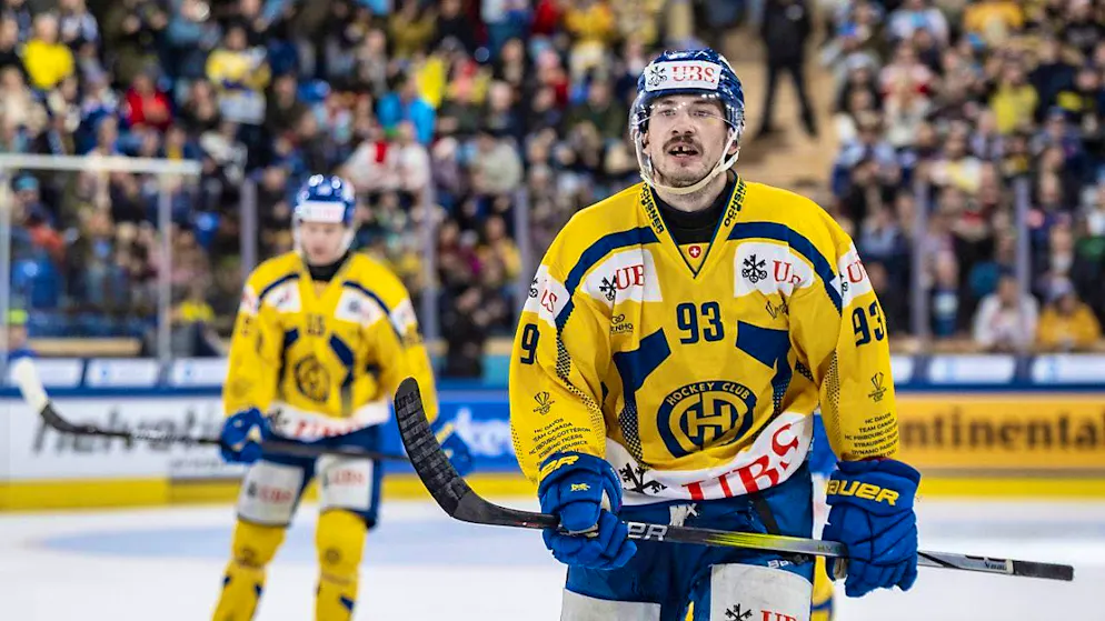 Yannick Frehner, forward in the service of HC Davos