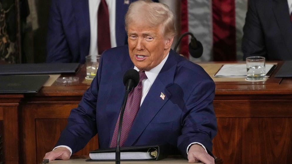 Rede vor US-Kongress. Trump sagt: «Werden Grönland sowieso bekommen» – und spricht dann plötzlich von einem Selenskyj-Brief