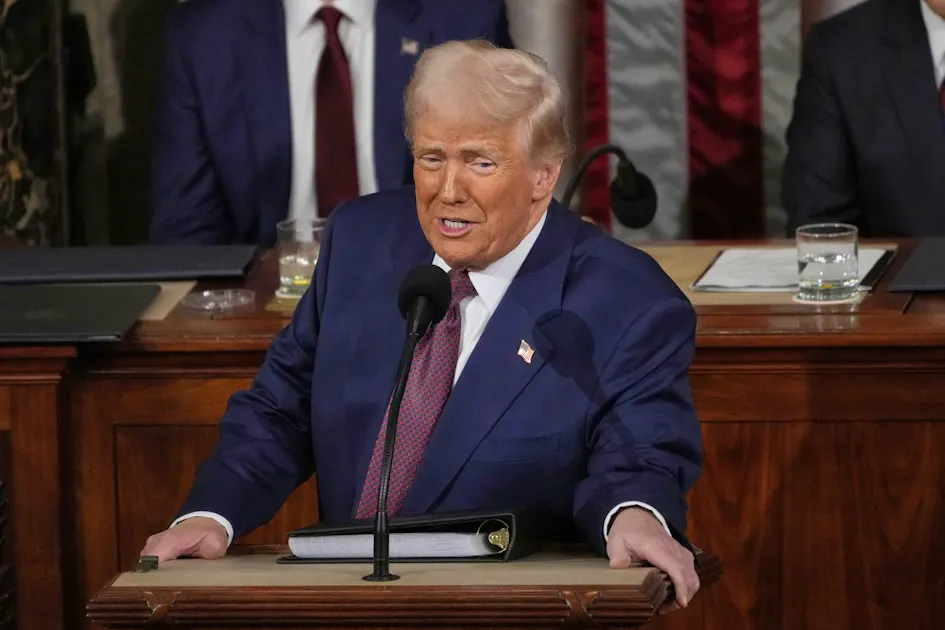 Trump's speech to US Congress: Trump on Greenland: Will get the island ...