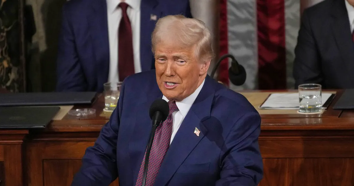 Trump's speech to US Congress: Trump on Greenland: Will get the island ...