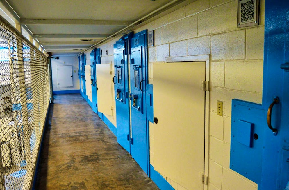 Death row in South Carolina prison.