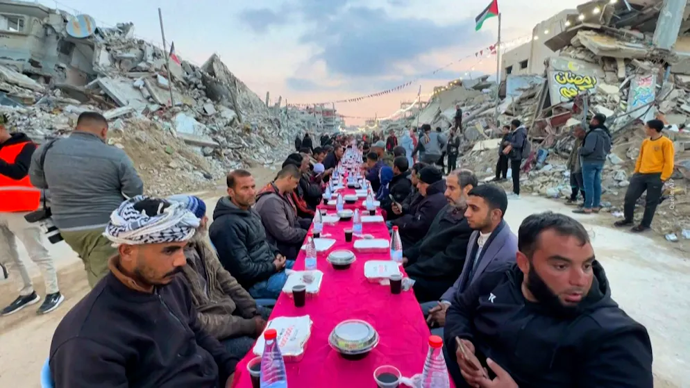 Lent in the Gaza Strip. Palestinians celebrate Ramadan among the rubble