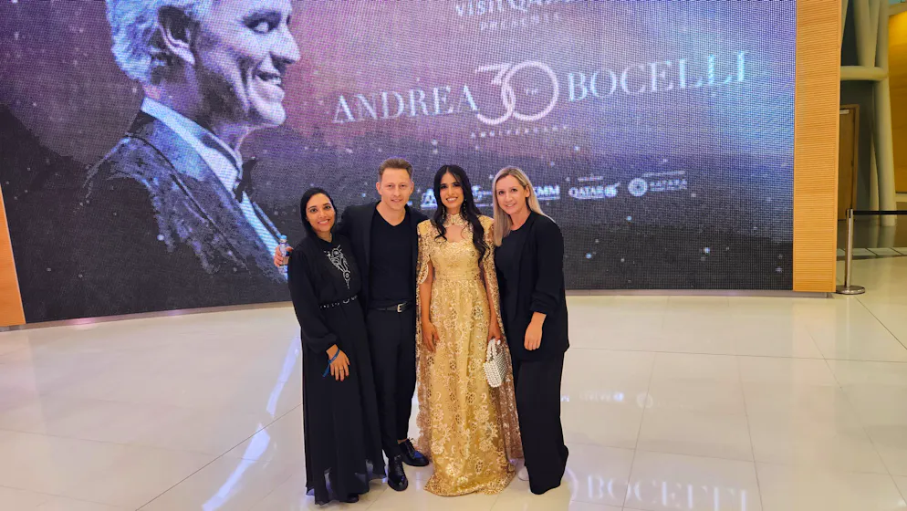 Jodok Cello. Der oberste Tourismusminister lud Jodok im vergangenen Jahr nach Katar ein, um vor der Königsfamilie zu spielen.