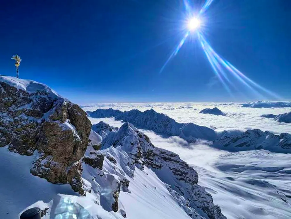 Germany's highest peak: the Zugspitze. (archive picture)