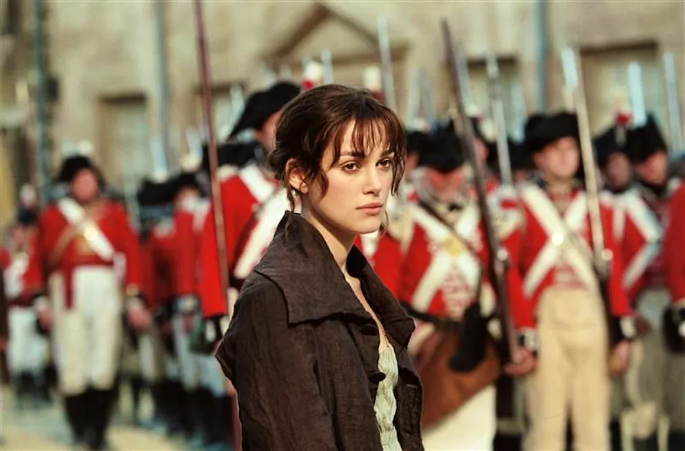 Keira Knightley als Elizabeth Bennet in der Romanverfilmung «Stolz und Vorurteil» von 2005.