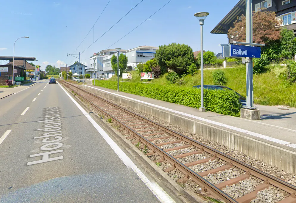 Zum Unfall kam es direkt an der Hochdorfstrasse. 