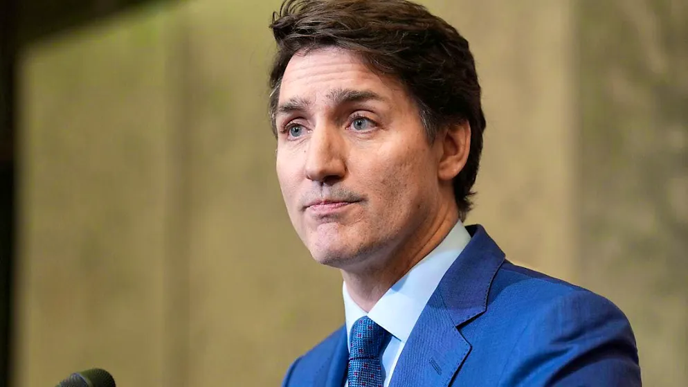 ARCHIVE - Canada's Prime Minister Justin Trudeau speaks at a press conference about the tariffs imposed by the US. Photo: Adrian Wyld/The Canadian Press/AP/dpa