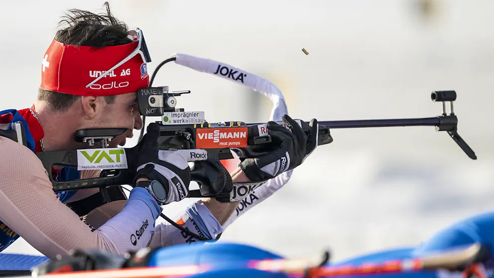 Niklas Hartweg bleibt im Sprint von Nove Mesto ohne Schiessfehler