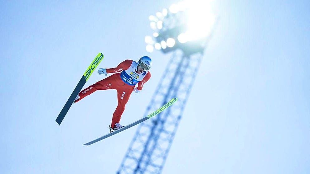 Gregor Deschwanden is the only Swiss athlete to achieve a reasonably decent distance